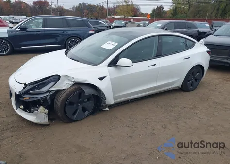 2022 Tesla Model 3 Long Range Dual Motor All-Wheel Drive from USA, damaged, VIN 5YJ3E1EB3NF194854